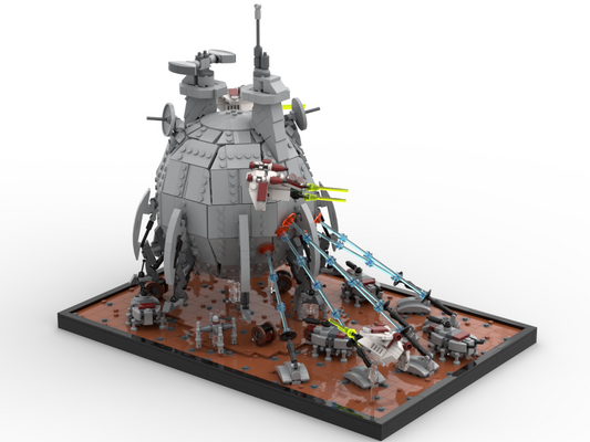 Battle of Geonosis Diorama