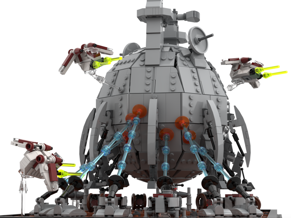 Battle of Geonosis Diorama