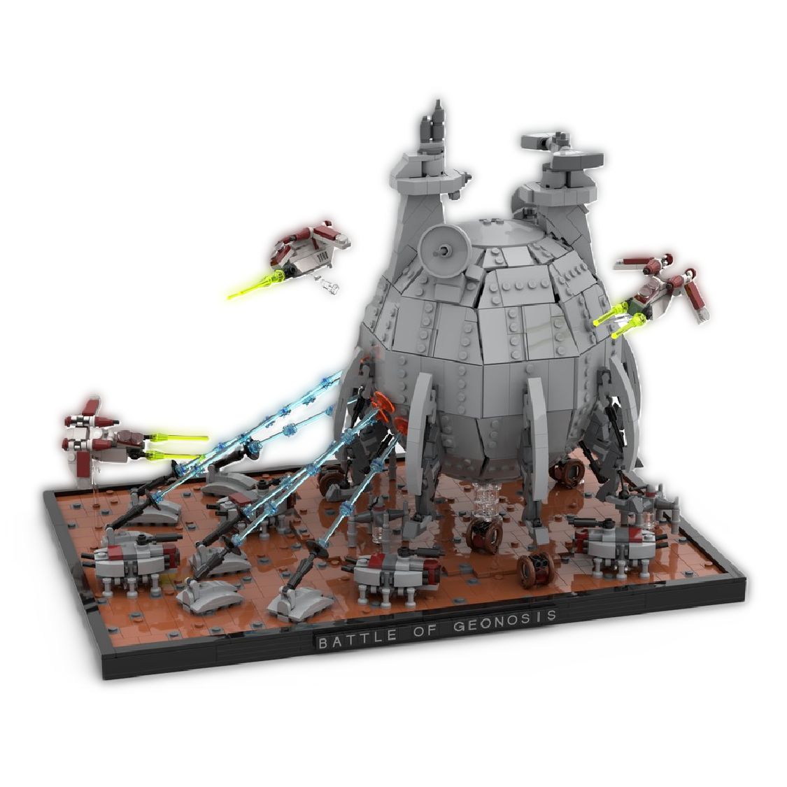 Battle of Geonosis Diorama