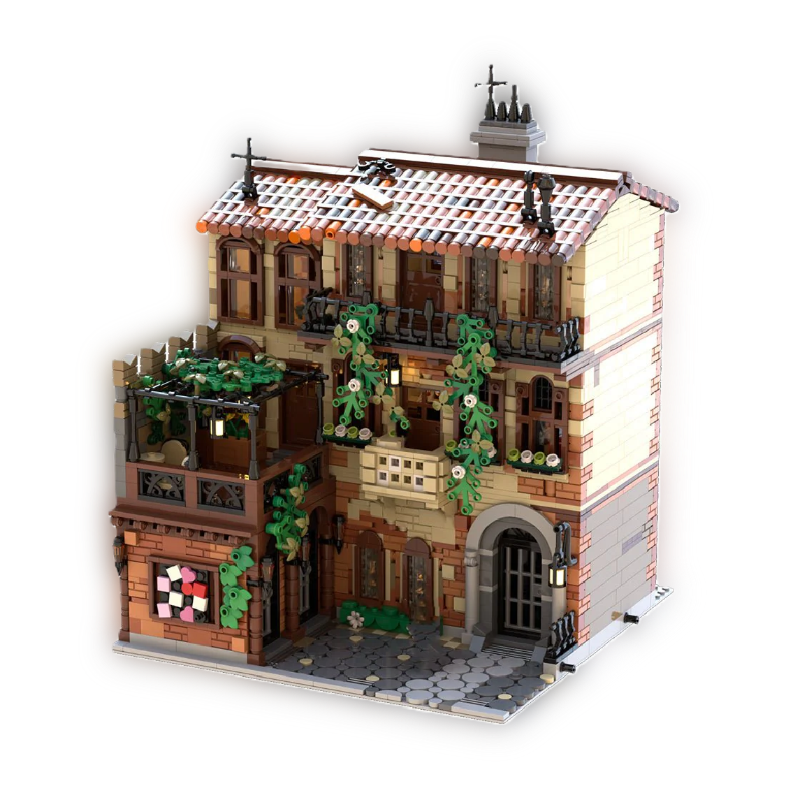 Mediterranean Townhouse Modular Building